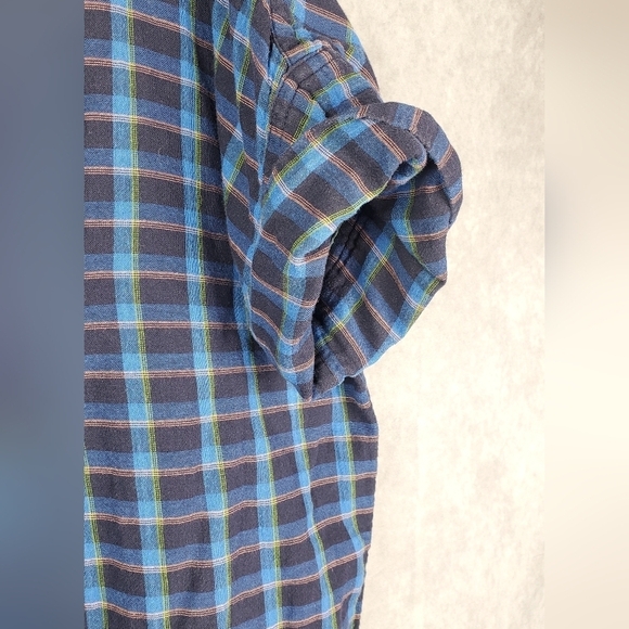 Madewell Double-Faced Park‎ Popover Shirt in Plaid Cotton Size M - Picture 9 of 11